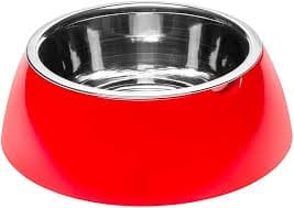 JOLIE L RED BOWL STAINLESS STEEL&PLASTIC — view 3