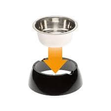 JOLIE L BLACK BOWL STAINLESS STEEL & PLASTIC — view 2