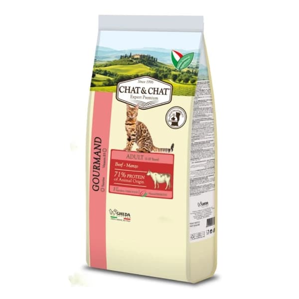 CHAT & CHAT EP ADULT GOURMAND BEEF 2kg