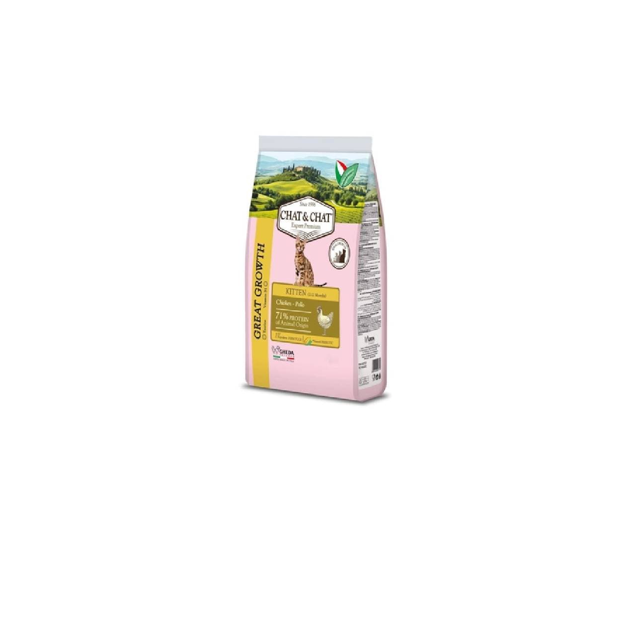 CHAT & CHAT EP KITTEN GREAT GROWTH CHICKEN 900gm