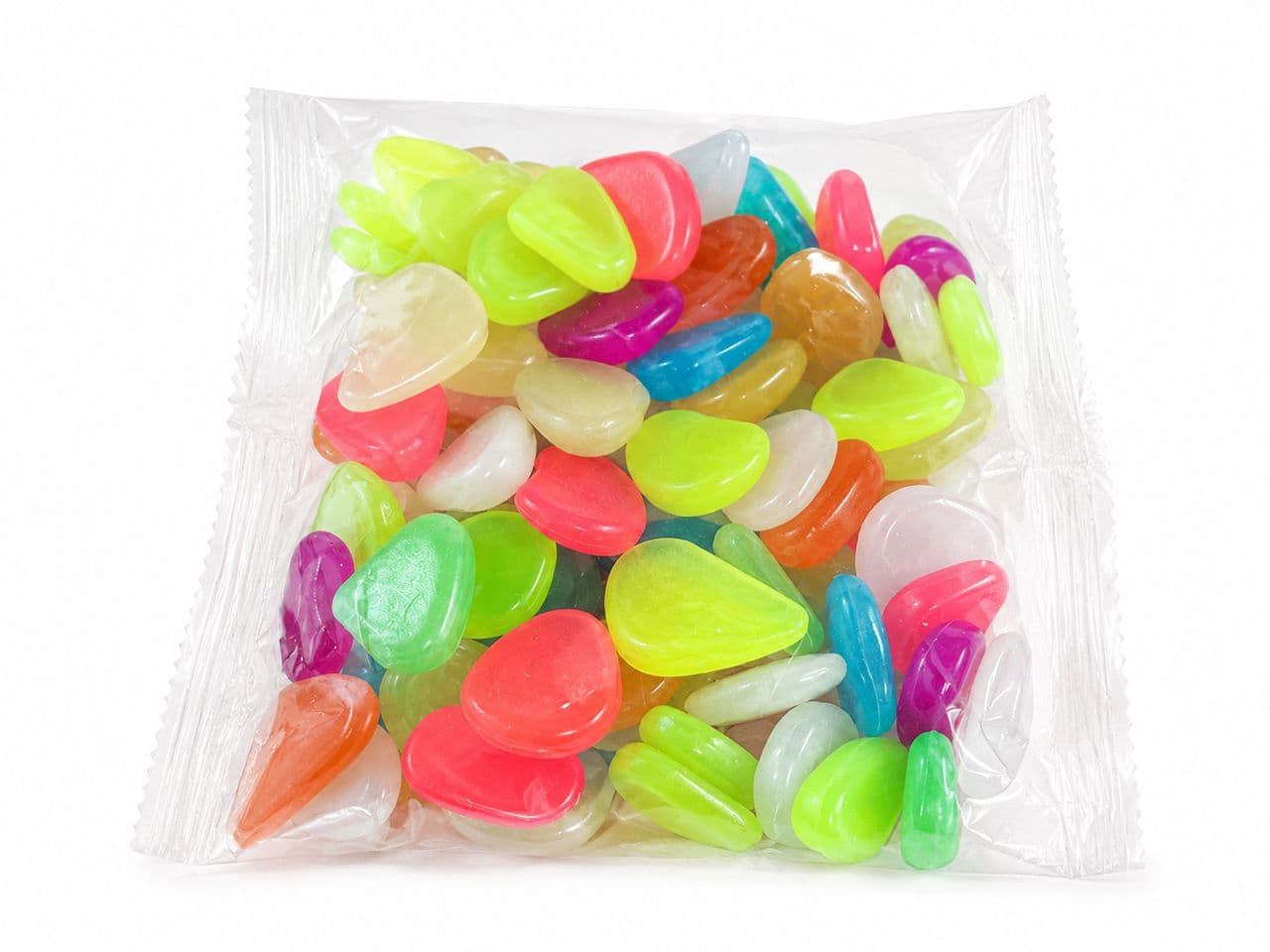 WP0009 Luminous Stones for Outdoor Walkways Garden Fish Tank Décor 100pcs per bag