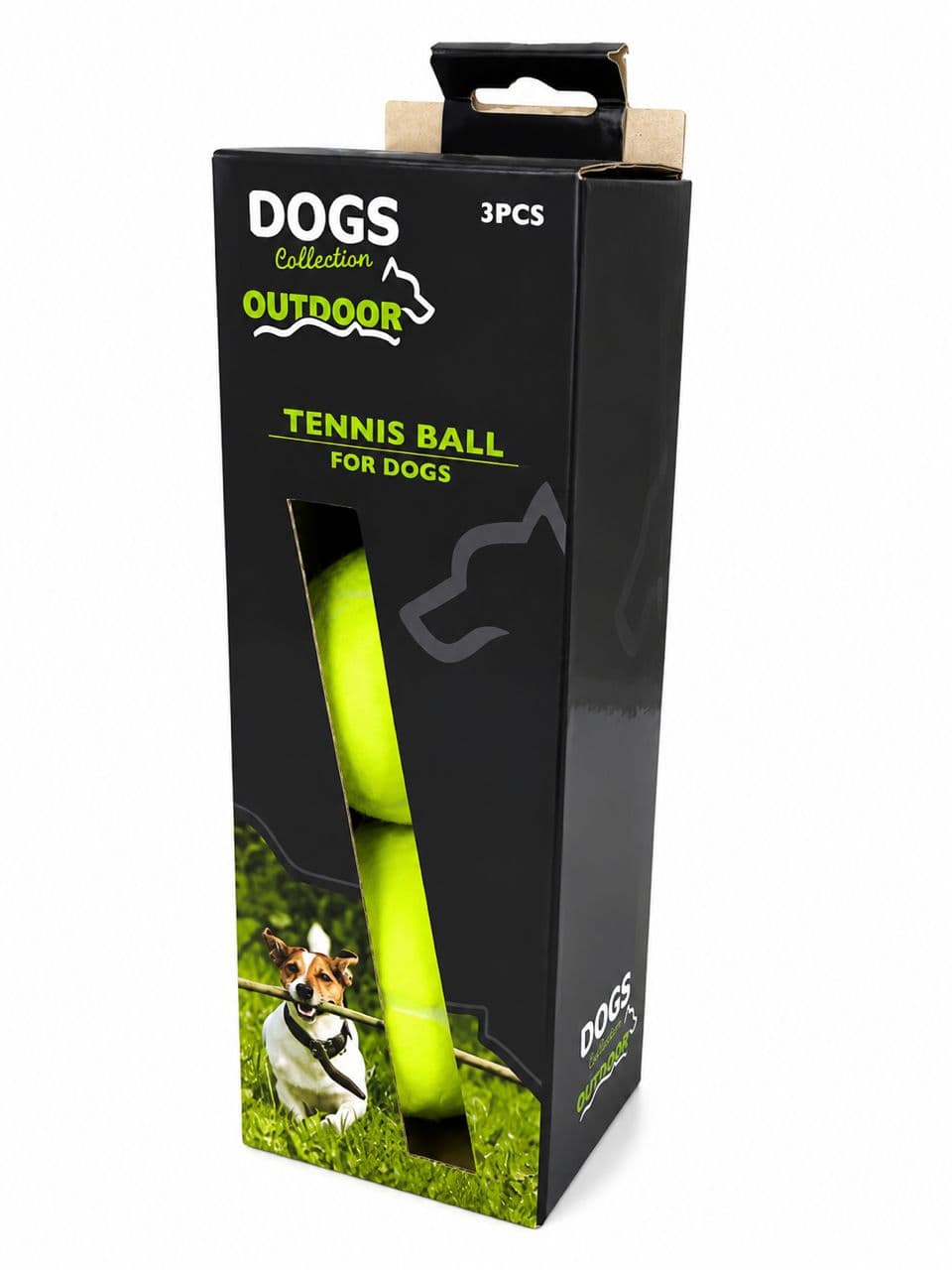 DOG COLLECTION TENNIS BALL 3PCS