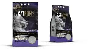 CATRON 10LT LAVENDER SCENTED BENTONITE CAT LITTER