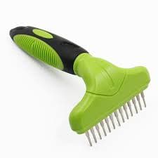 PET BRUSH BONZER RAKE GREEN