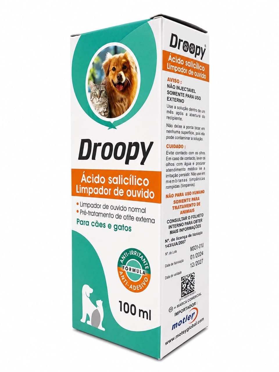 DROOPY EAR CLEANSER 100ML