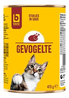 BONI POULTRY IN SAUCE FOR ADULT 415GM